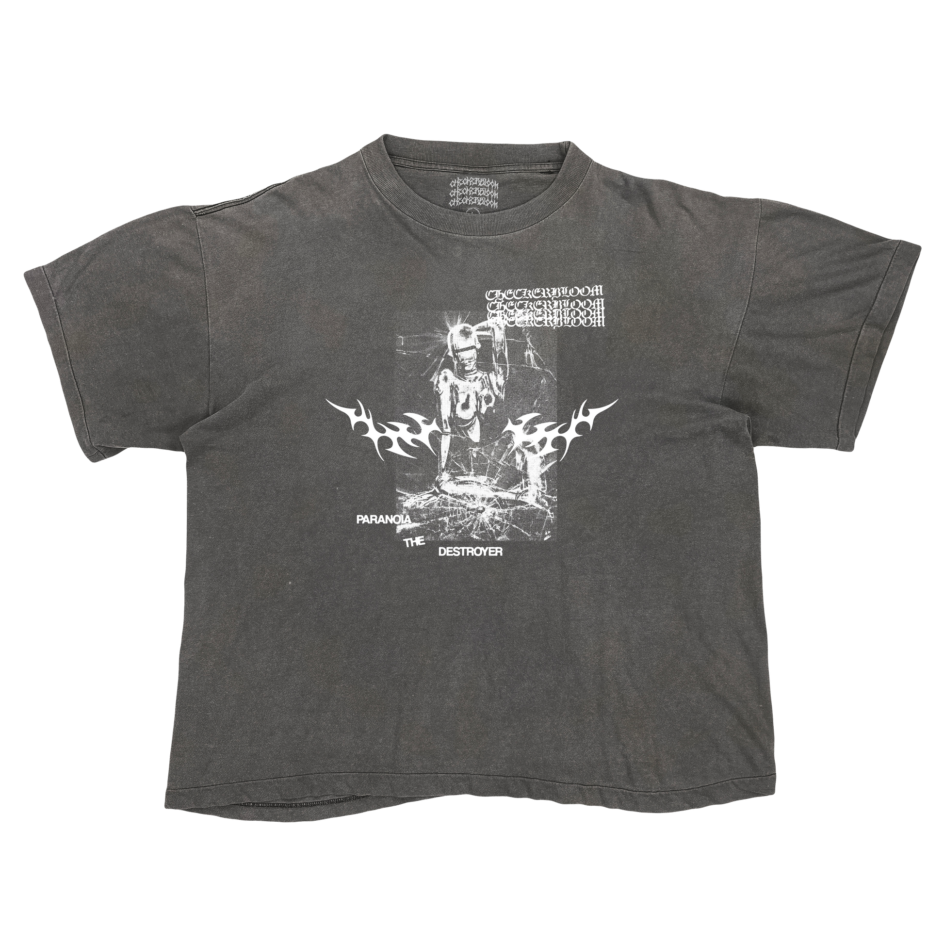 CHROMER TEE - GREY